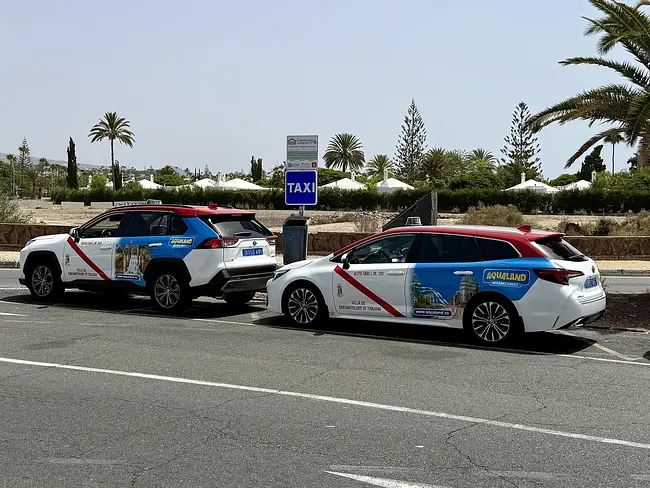 Taxi Stand in Gran Canaria