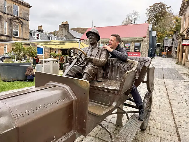Andy at Fort William High Street