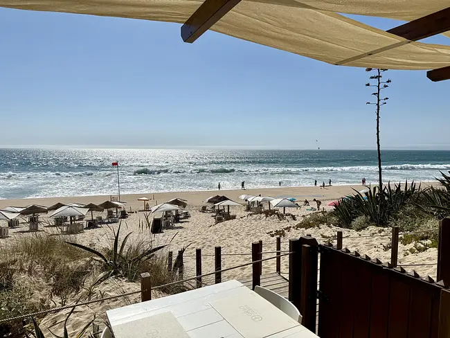 Grão d’Areia Fonte da Telha - view of the ocean