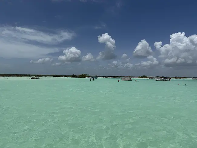 Pirates Channel on Bacalar Lagoon
