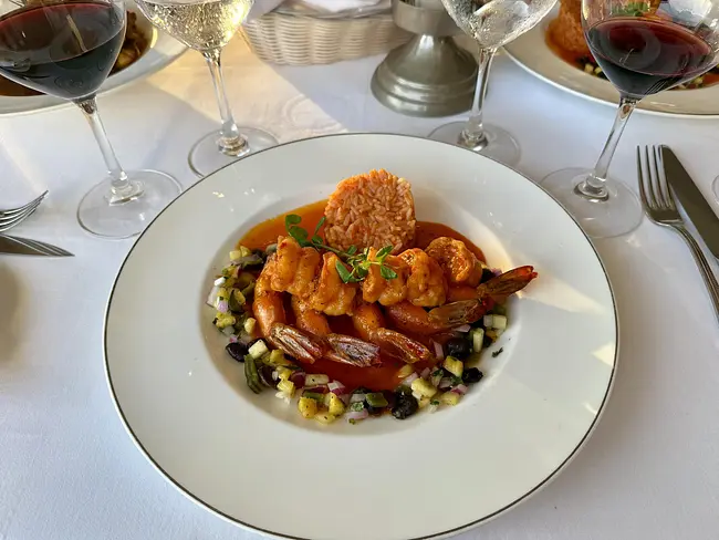 Dinner at The Iguana at Casa Kimberly