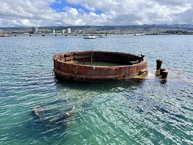 USS Arizona Memorial at Pearl Harbor