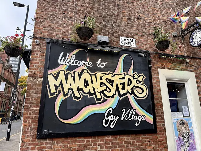 Manchester Gay Village Sign