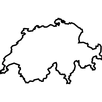 Map of Switzerland