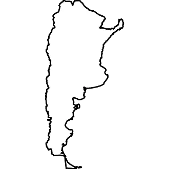 Map of Argentina