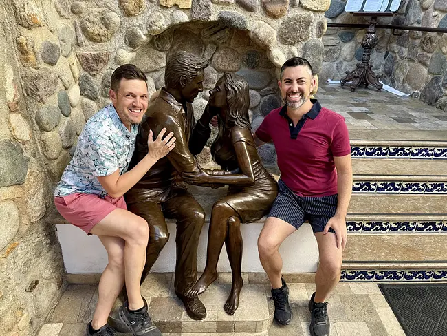 Andy & Trai at Casa Kimberly