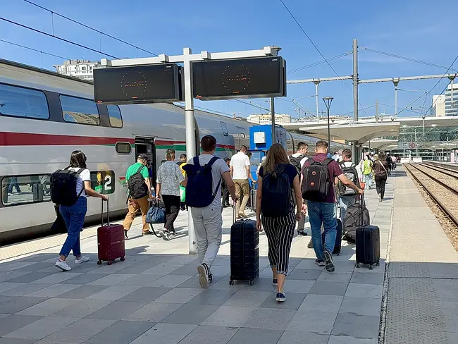 Tanger Ville Station - Al Boraq Train