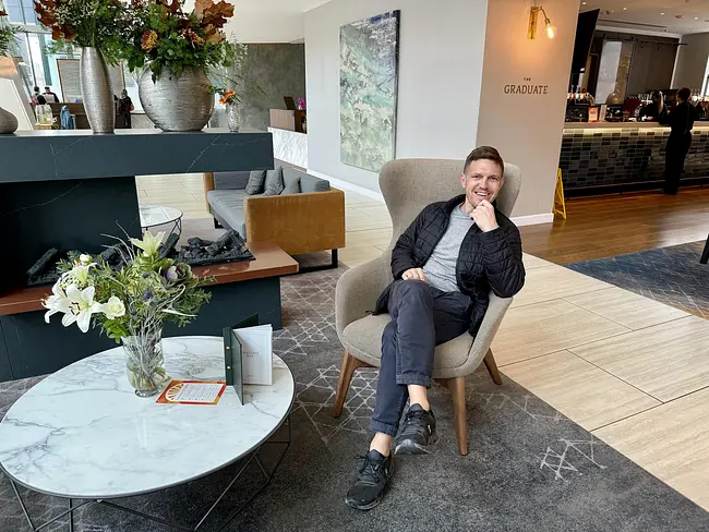 Andy at Hyatt Regency Manchester