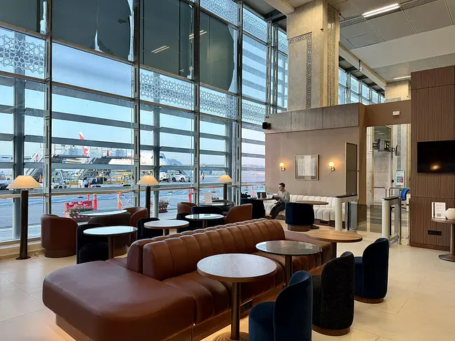 Aspire Lounge at Tangier Airport