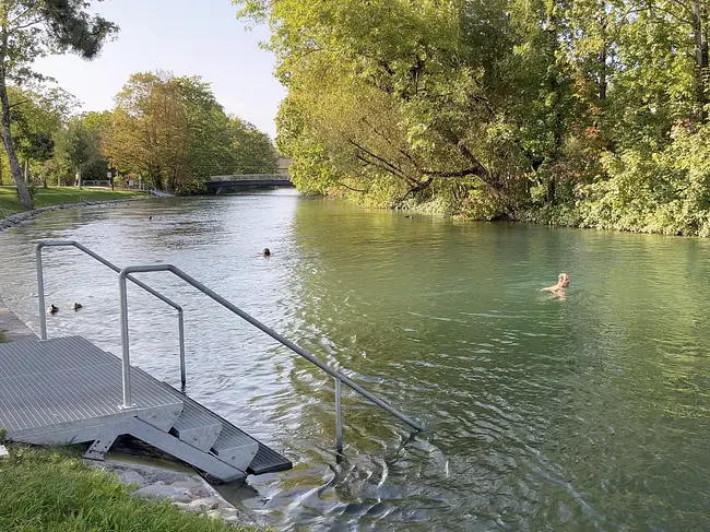 Swim Ladder at Werdinsel