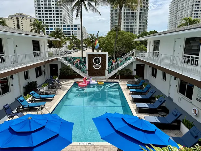 The Grand Resort & Spa - main pool from above