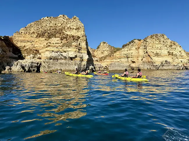 Kayaking the Algarve Coast