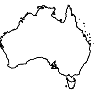 Map of Australia