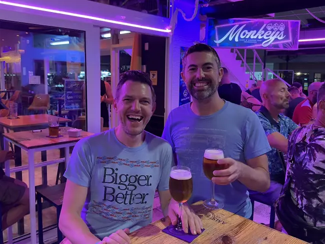 Andy & Trai at Three Monkeys