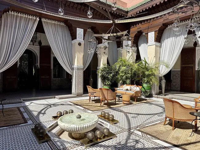 Royal Mansour Marrakech - Central Courtyard