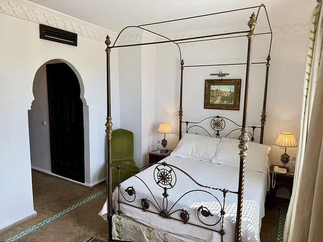 Rick Steve's Room at La Maison Blanche