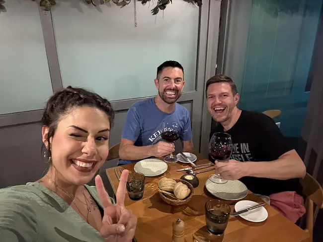 Server, Trai, & Andy at LoLa Restaurant