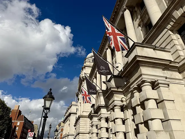 Raffles London at The OWO - facade