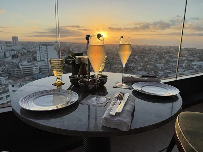 Sunset Cocktails at Royal Mansour Casablanca