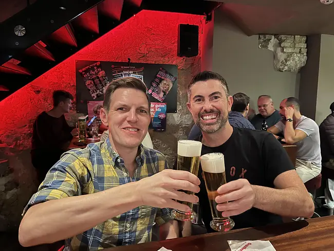 Andy & Trai at Cranberry Bar